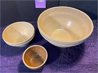 Vintage Stoneware Mixing Bowls