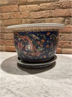 Chinese Famille Porcelain Planter