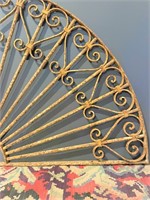 19th C. French Architectural Cast Metal Arch