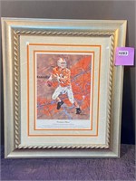 Commemorative Peyton Manning Print