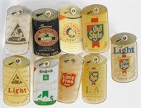 9 Large Rare La Crosse Beer Pins