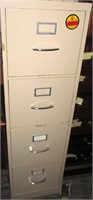 4 Drawer Metal Filing Cabinet #1