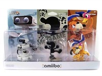 Retro Amiibo 3-Pack Samsh Bros Nintendo Mr game