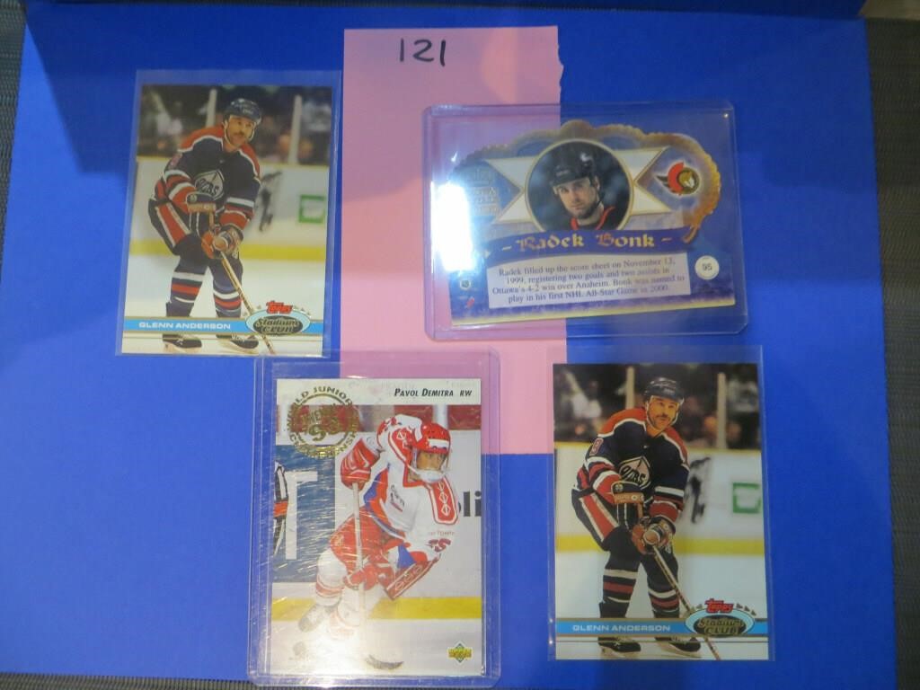 Hockey Card Collection Auction