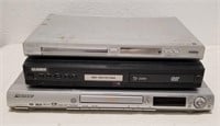 (3) Misc DVD Players