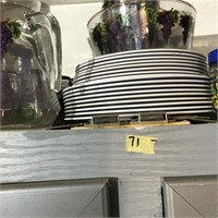 Shelf of misc kitchen items