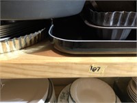 Entire shelf of misc kitchen items
