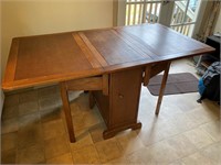 Drop Leaf Cabinet Table