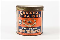 CANADA STRAIGHT CIGARETTE TOBACCO 55 CENT CAN