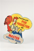 MASTER POULTRY FEEDS "BRING THEM UP" D/S SIGN
