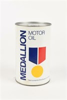MEDALLION MOTOR OIL QUART FIBRE CAN / FULL