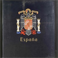 Spain Stamps 1850s-1964 in Davo hingeless album, U
