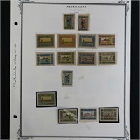 Azerbaijan Stamps 1919-22 Mint Hinged & Used