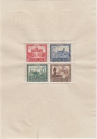 Germany Stamps #B33 Mint H Souv. Sheet CV $425