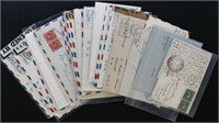 US Stamps 24 Censored Covers, mostly WWII with wid