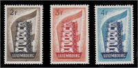 Luxembourg Stamp #318-320 Mint NH 1956 CV $155