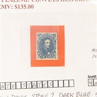 CSA Stamp #4a Mint HR toned gum, Stone 2 CV $275