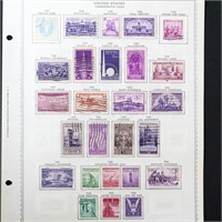 US Stamps Used on Album & Stock Pages