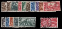 Italy Stamps #290-305 Used CV $569