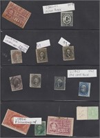 US Stamps Stockpage of Classics