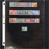 Switzerland Stamps #293-305, B145 Used CV $806.90