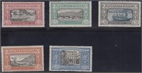 Italy Stamps #165-169 Mint LH CV $233