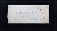 Canada Stamps 1836 Stampless Cover