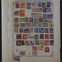 Indies Stamps on Old Pages