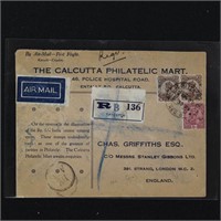 India Stamps Stamp Dealer Advertising 1929