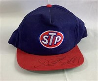 Autographed Richard petty STP hat