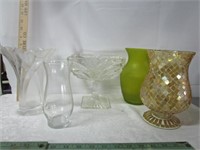 Flower Vases & Compote