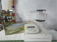 NIB Caller ID, Canisters, & Tray