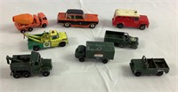 Vintage Lesley/matchbox Dinky Diecast Vehicles