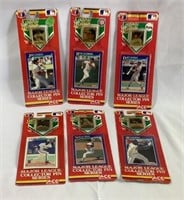 6 major League collector pins