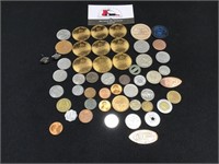 Large Bag Coins, Medals & Tokens