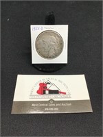 1923-D Peace $1