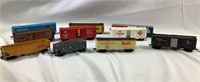 Lots of 10 plastic railroad cars