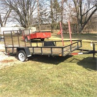 12' x 6', Open Trailer with Ramp