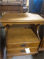 Tell City night stand with one drawer
