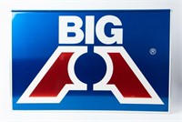Vintage Big A Auto Parts Double Sided Sign
