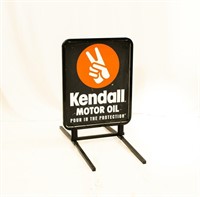 Kendall Motor Oils Double Sided Stand Up Sign