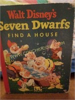 Golden Book Seven Dwarfs Find a House