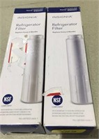 2 Insignia Refrigerator Filters, new