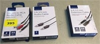 Miscellaneous audio cables, not tested