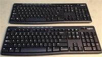 4 Logitech computer keyboards, not tested