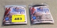 2 sets of 34" Ibungee stretch laces, new