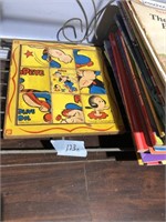 Lot of Childrens activity books,  Popeye puzzle