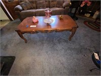 Wood Coffee Table w/ 2 matching End Tables