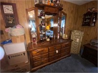 9 Drawer Dresser w/ Mirror