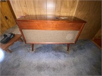 Radio Storage Cabinet, Vintage 36"X15"X25"